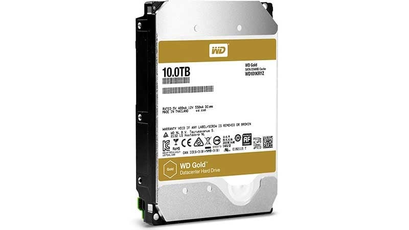 wd gold de 10TB