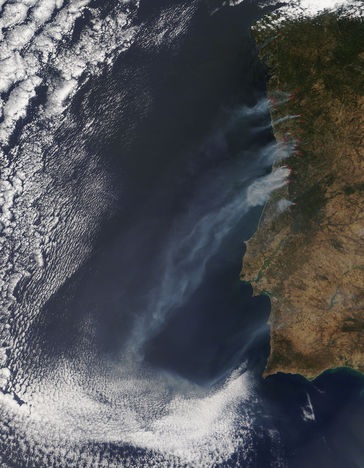 fogos em portugal