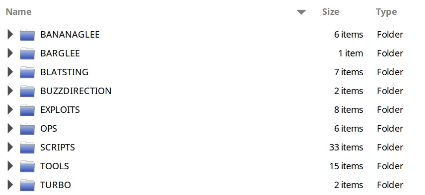 exemplo de exploits roubados