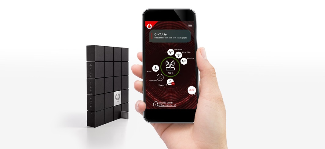 Novo router da vodafone