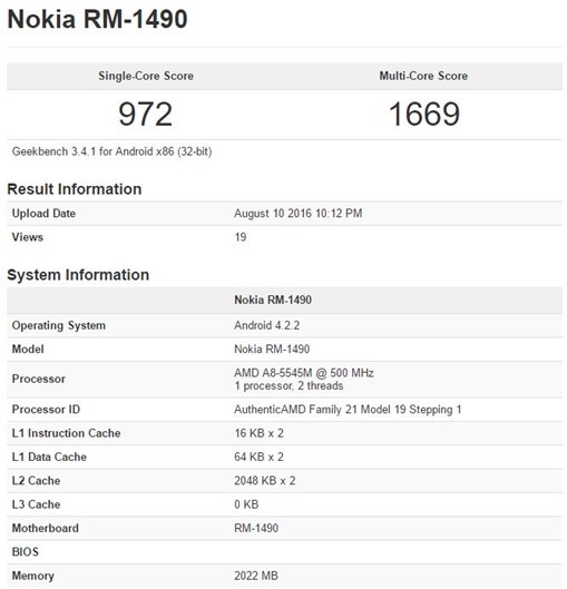 teste ao smartphone da nokia