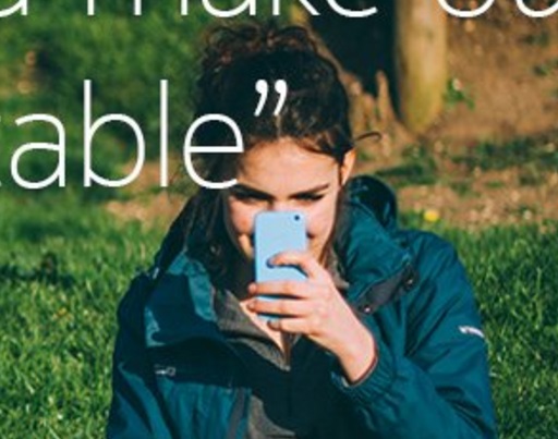 detalhe do smartphone