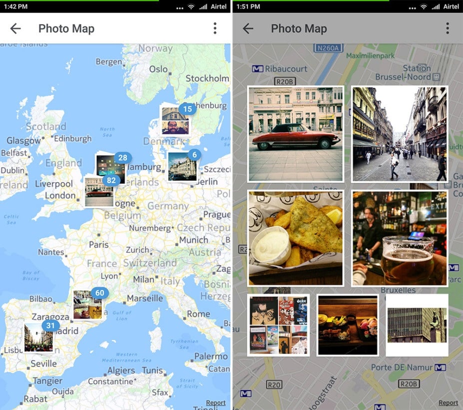 instagram photo map