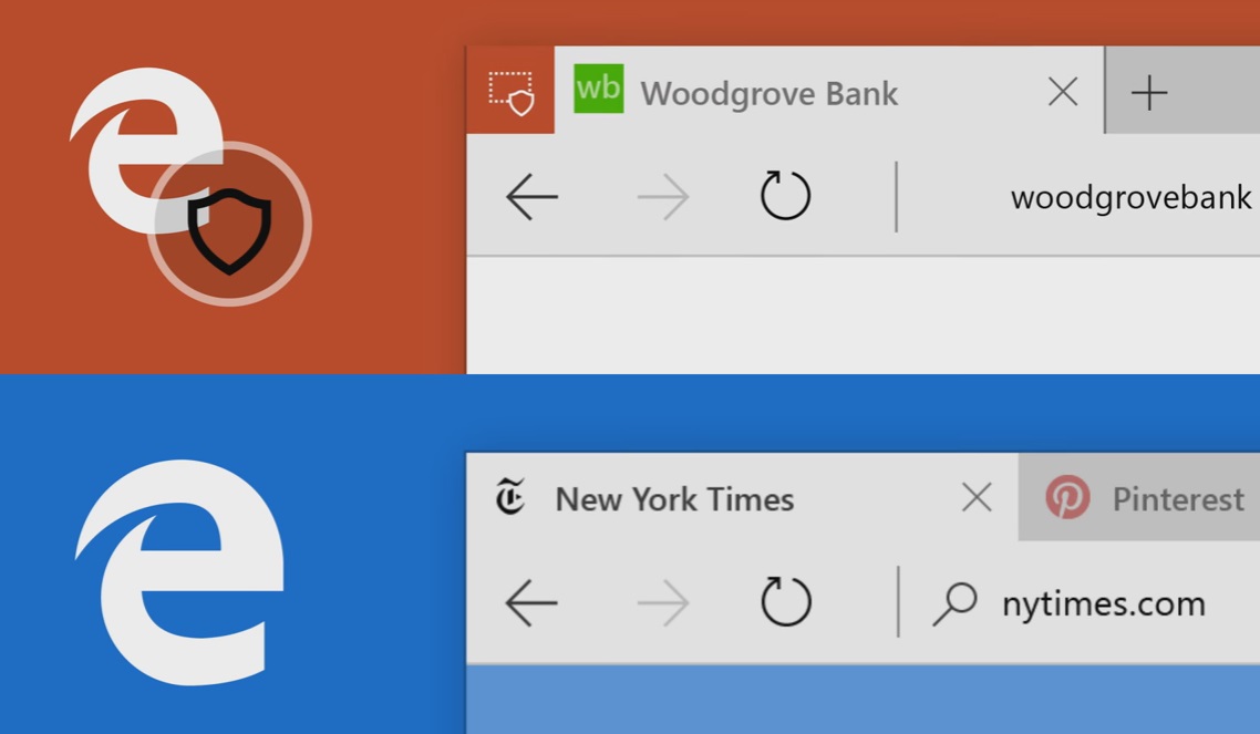 Microsoft edge em ambiente virtual