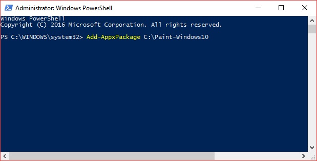 powershell