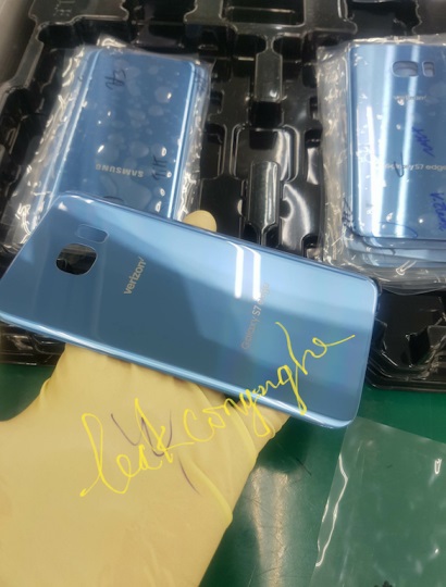 samsung em cor azul-coral