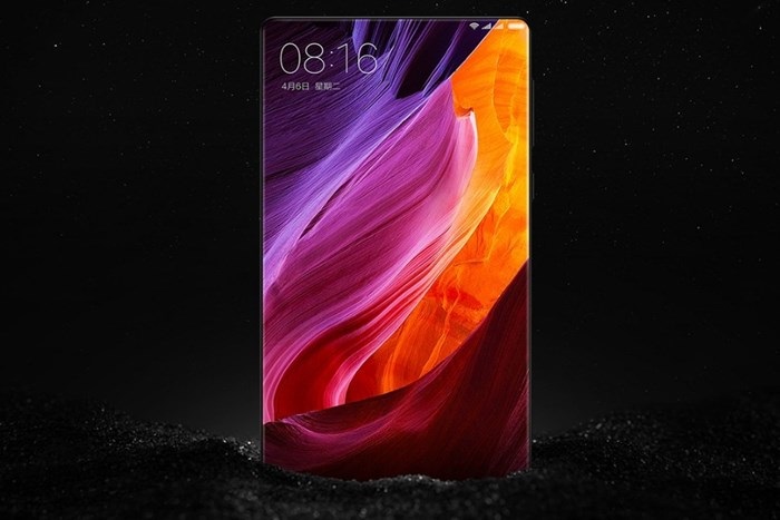 ecrã frontal do mi mix