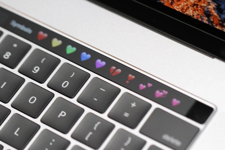 touch bar da Apple