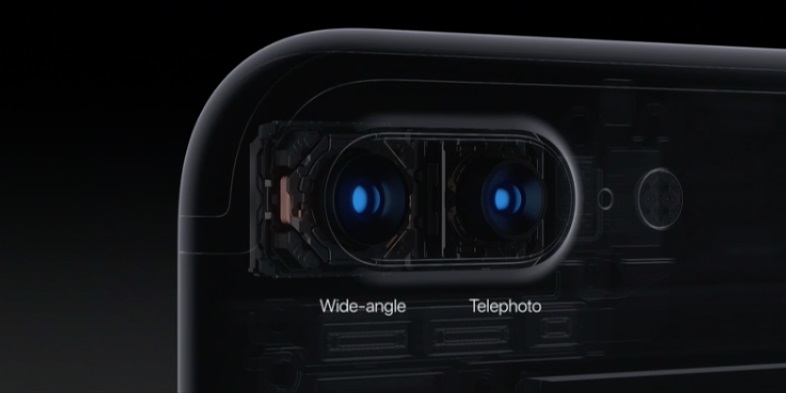 câmera do iPhone 7