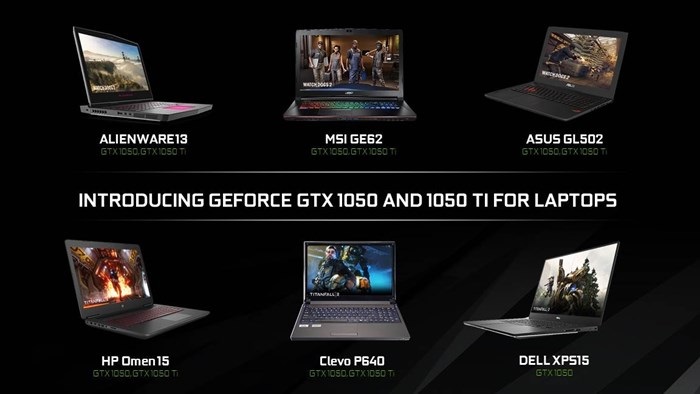 nvidia gtx 1050 e 1050Ti