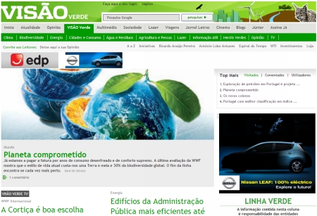 Visão Verde ganha versão Web 513628
