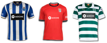 MOCHE e MEO inovam no patrocínio ao Benfica, Sporting e Porto Mocheclubes