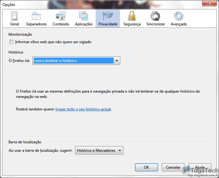 Não memoriar historico mas memorizar passwords SS-2011-07-23_13.28.06