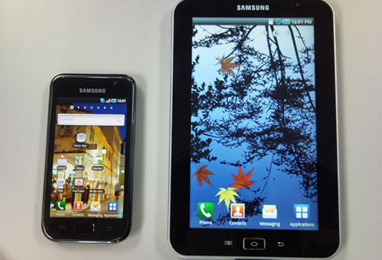 O primeiro tablet PC da Samsung - Samsung Galaxy TAB Samsung-galaxy-tab