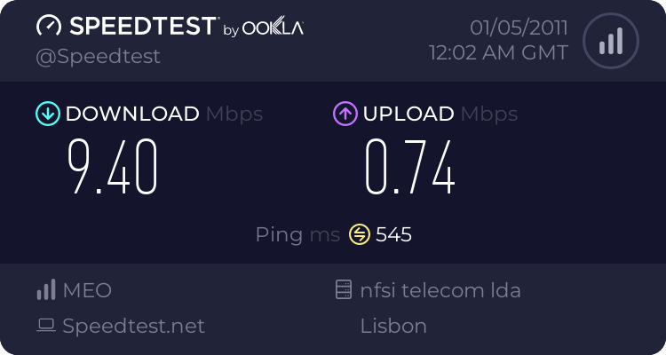 Qual a velocidade da sua Internet? 1097488018