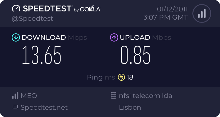 Qual a velocidade da sua Internet? 1108211380
