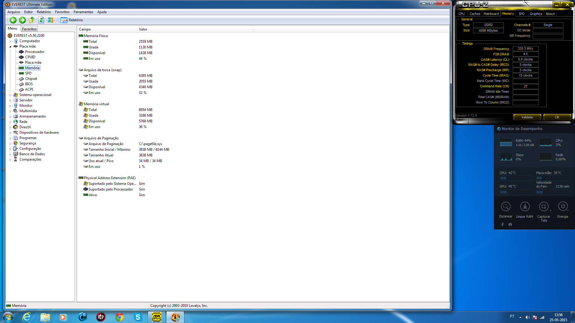 PC não reconhece toda a Ram. D2cHab1