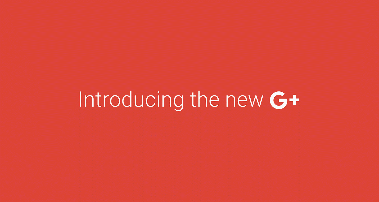 google plus novo