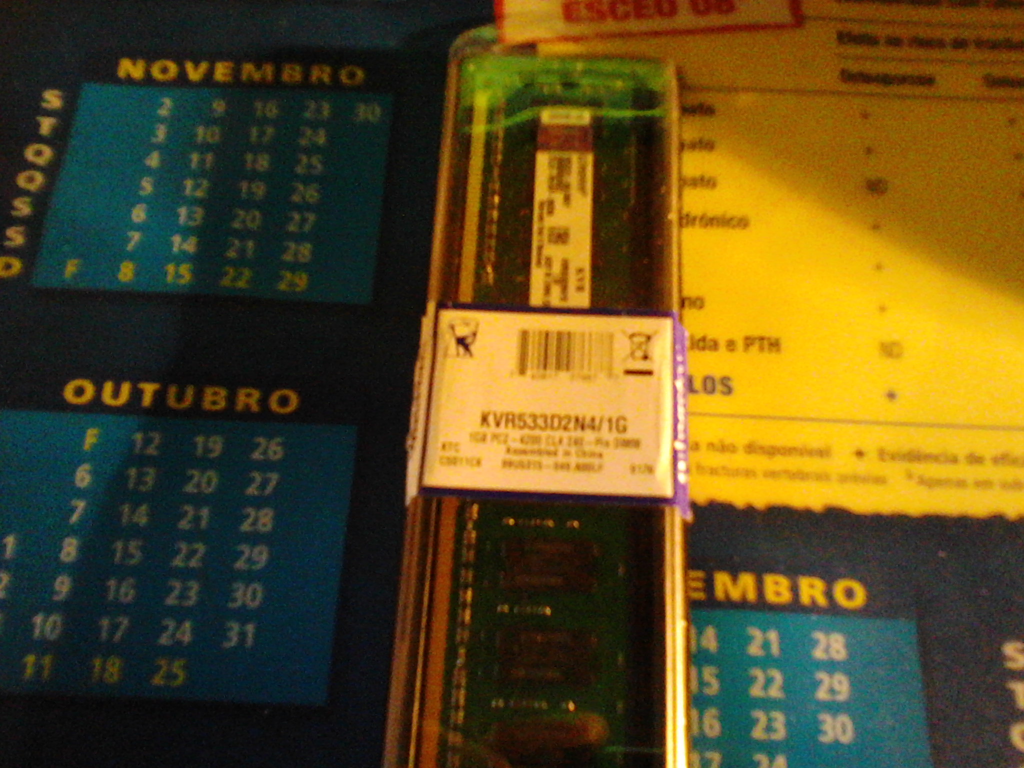 [Vendo] Processador - Memória 1GB - Placa Gráfica - Receptor Digital de TV - Placa e-SATA IvivH