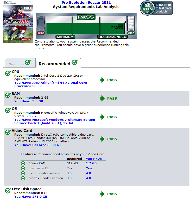 [Dúvida] PES 11 OmNxp