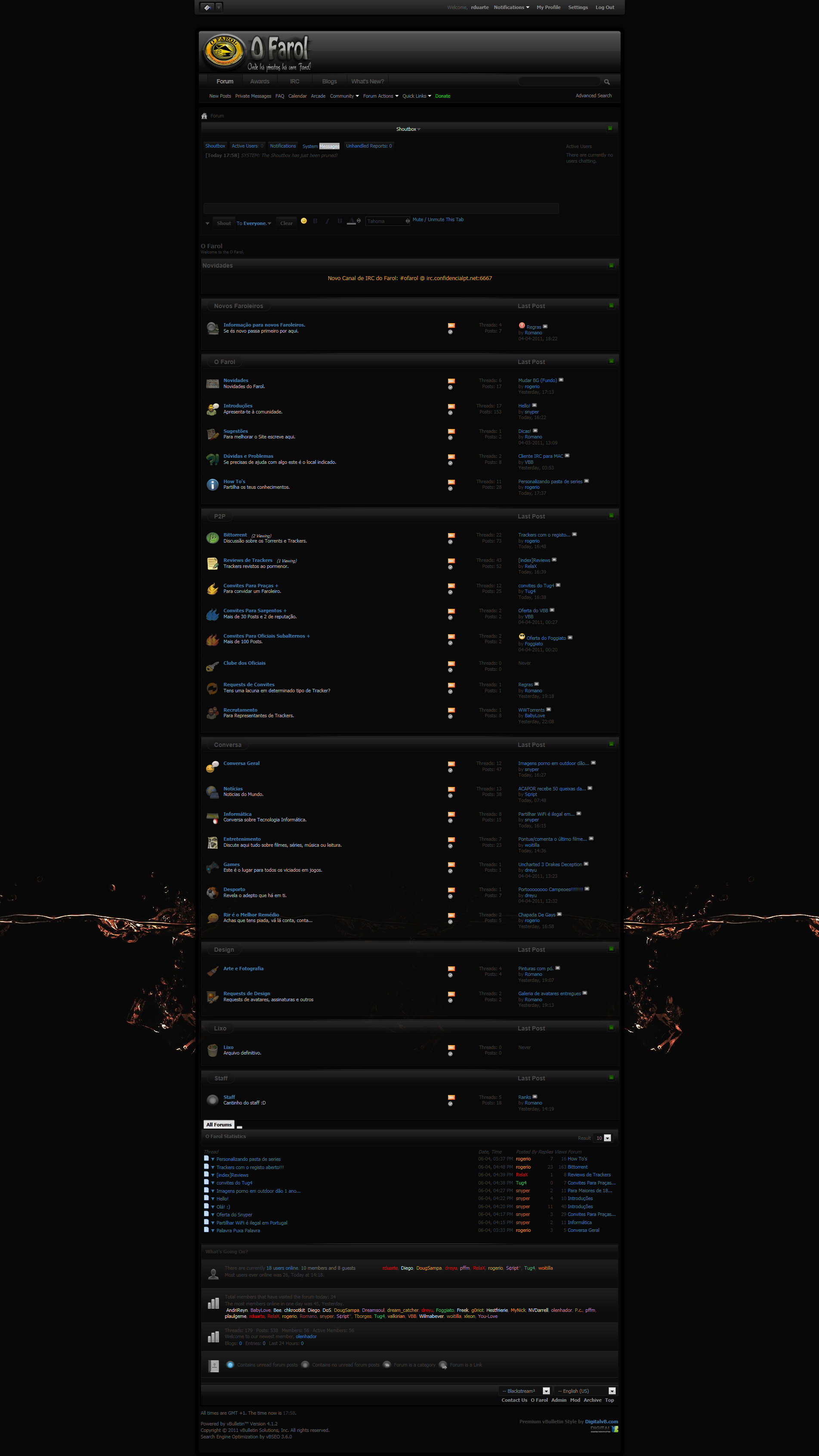 [Fórum] O Farol (v2) - Comunidade P2P (Oferta de invites, etc) R0tkJ