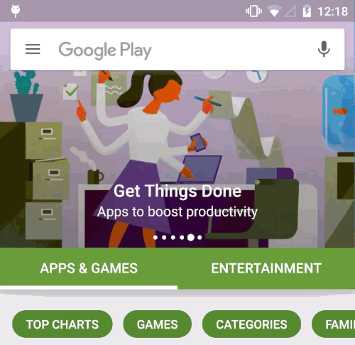 google play design